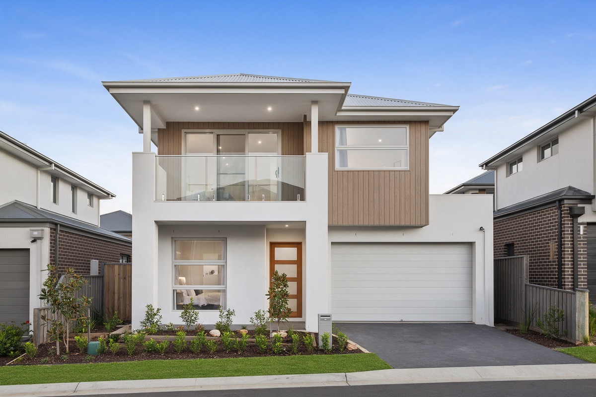 AI-generated sample photo of a home exterior, not this property.