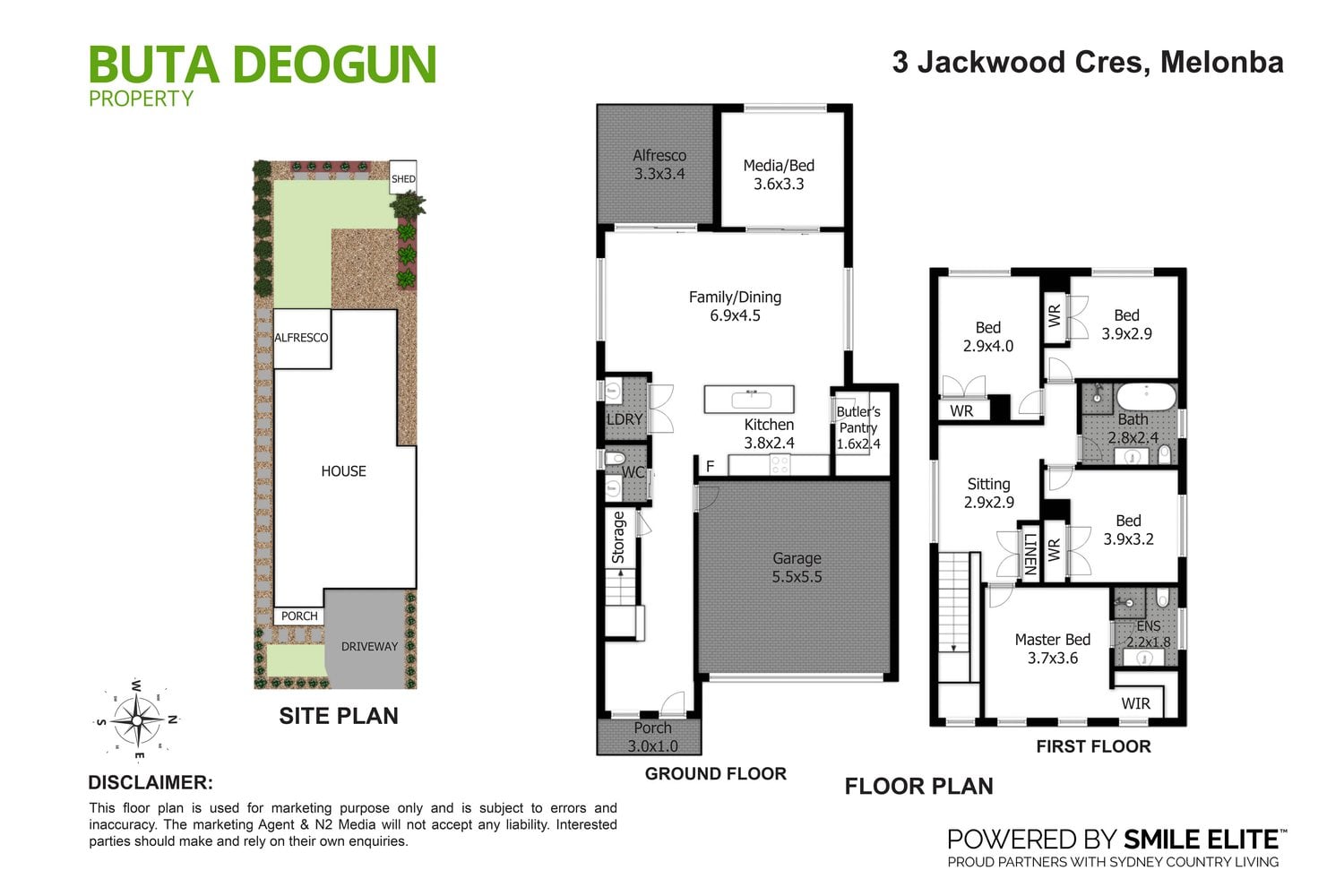 Floorplan 1 for 3 Jackwood Crescent (Melonba), Marsden Park NSW 2765