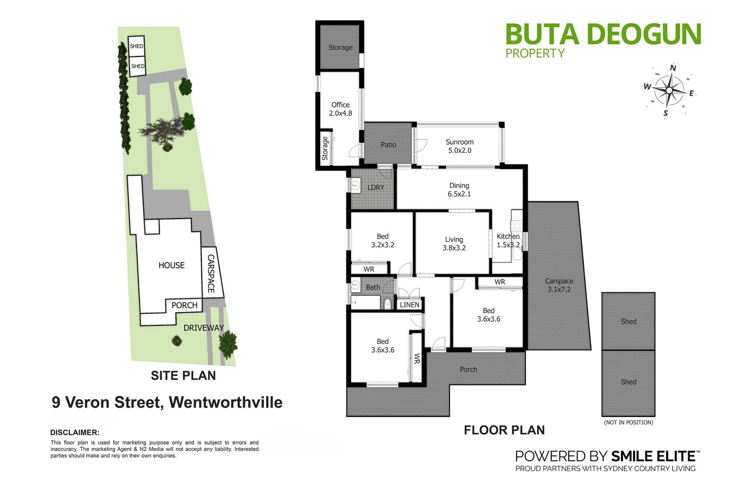Floorplan 1 for 9 Veron Street, Wentworthville NSW 2145